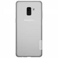 Obal (kryt) na mobil Samsung Galaxy A8 (2018) Nillkin Nature TPU, čirý [1]