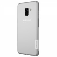 Obal (kryt) na mobil Samsung Galaxy A8 (2018) Nillkin Nature TPU, čirý [4]