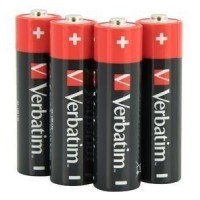Alkalické baterie VERBATIM AA 1.5V, 4 ks (1)
