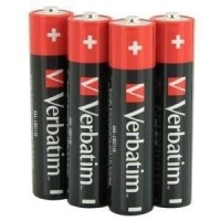 Alkalické baterie VERBATIM AAA 1.5V, 4 ks (1)