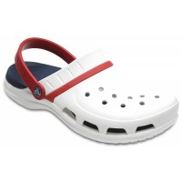 Nazouváky (pantofle) Crocs MODI Sport Clog, White / Navy / Pepper [1]