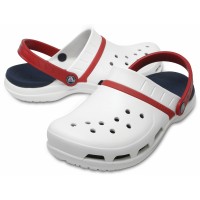 Nazouváky (pantofle) Crocs MODI Sport Clog, White / Navy / Pepper [4]
