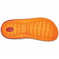Nazouváky (pantofle) Crocs LiteRide Graphic Clog, White / Orange [3]