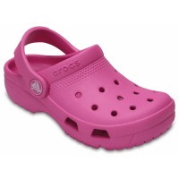 Dětské pantofle (nazouváky) Crocs Coast Clog Kids, Party Pink [1]