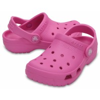 Dětské pantofle (nazouváky) Crocs Coast Clog Kids, Party Pink [4]