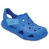 Dětské nazouváky (pantofle) Crocs Swiftwater Wave Kids, Ocean [1]