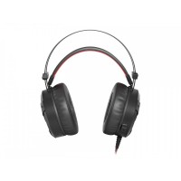 Herní sluchátka s mikrofonem Genesis Neon 360, Stereo, Vibrace, červené podsvícení (1)