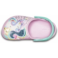 Dětské pantofle (nazouváky) Fun Lab Clog Unicorn, Ballerina Pink / New Mint [5]