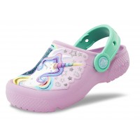 Dětské pantofle (nazouváky) Fun Lab Clog Unicorn, Ballerina Pink / New Mint [6]
