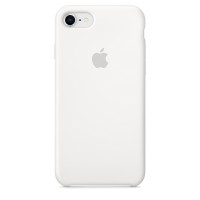 Kryt (obal) na mobil Apple iPhone 8/7 Silicone Case - bílý [1]