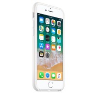 Kryt (obal) na mobil Apple iPhone 8/7 Silicone Case - bílý [5]