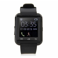 Chytré hodinky U Watch U8, černé [1]
