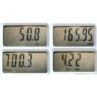Elektroměr zásuvkový měřič spotřeby s pamětí PM5 - digitální wattmetr do zásuvky zálohování (1)