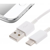 USB-C datový kabel Samsung EP-DN930CWE, 1.2 metru, bílý [1]