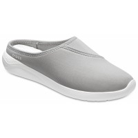 Dámské slip-on pantofle Crocs Literide Mule, Light Grey / White [2]