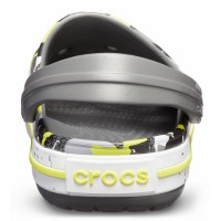 Dětské pantofle (nazouváky) Crocs Crocband Camo Spec Clog Kids, Graphite / Camo [2]