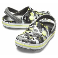 Dětské pantofle (nazouváky) Crocs Crocband Camo Spec Clog Kids, Graphite / Camo [4]