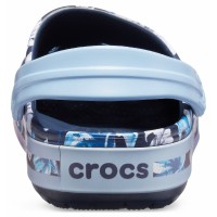 Dámské pantofle (nazouváky) Crocs Crocband Graphic III Clog, Tropical Floral / Navy [2]
