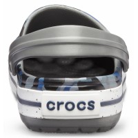 Dámské a pánské pantofle (nazouváky) Crocs Crocband Graphic III Clog, Camo / Slate Grey [2]