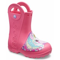 Dětské holínky (gumáky) Crocs Fun Lab Creature Rain Boot, Paradise Pink [1]