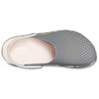 Dámské a pánské pantofle (nazouváky) Crocs LiteRide Graphic Clog, Charcoal / Camo [5]