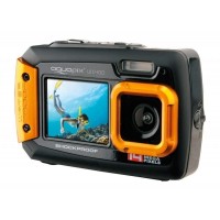 Digitální fotoaparát EasyPix W1400 Active s duálním displejem, vodotěsný 3m, CMOS 14 Mpx, oranžový (1)
