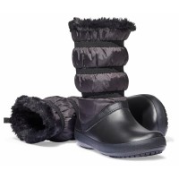 Dámské sněhule Crocs Crocband Winter Boot Women, černé [5]