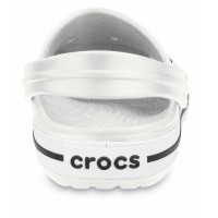 Nazouváky (pantofle) Crocs Crocband, bílé (White) [2]