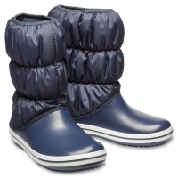 Damské sněhule Crocs Winter Puff Boot Women, Navy / White [4]