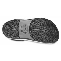Dámské pantofle na platformě Crocs Crocband Platform Clog, Black / White [3]
