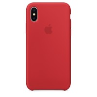 Originální obal (kryt) na mobil Apple iPhone X, červený [1]