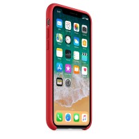 Originální obal (kryt) na mobil Apple iPhone X, červený [3]