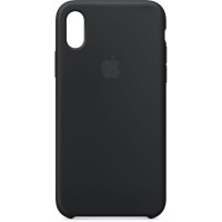 Kryt (obal) na mobil Apple iPhone XS Max Silicone Case - černý [2]