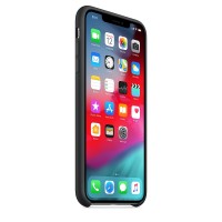 Kryt (obal) na mobil Apple iPhone XS Max Silicone Case - černý [5]