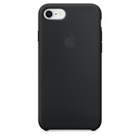Originální silikonový kryt na mobil Apple iPhone 7/8, černý [1]
