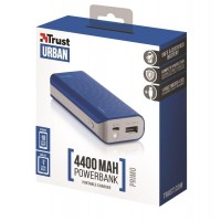 TRUST PRIMO POWERBANK 4400 PORTABLE CHARGER, blue (3)