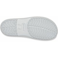 Dámské pantofle na platformě Crocs Crocband Platform Slide, Light Grey / Rose [3]