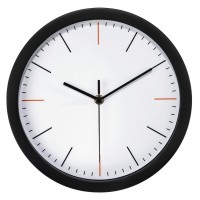 Nástěnné hodiny Hama MaxR, 25 cm, tichý chod, bílé (1)