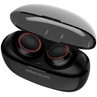 Bezdrátová Bluetooth sluchátka Nillkin Liberty TWS, černo-červená [1]