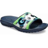Dětské pantofle (nazouváky) Crocs Fun Lab Sports Fan Slide, Navy [1]