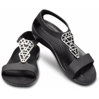 Dámské sandály Crocs Serena Embellish Sandal, Black [4]