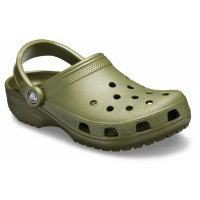 Dámské a pánské pantofle (nazouváky) Crocs Classic Clog, Army Green [1]