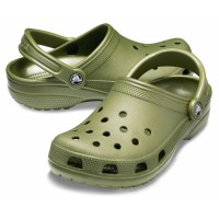 Dámské a pánské pantofle (nazouváky) Crocs Classic Clog, Army Green [4]