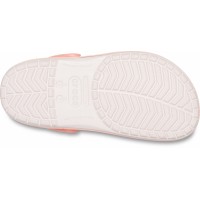 Dámské pantofle (nazouváky) Crocs Crocband Seasonal Graphic Clog Flamingo, Barely Pink / Melon [3]