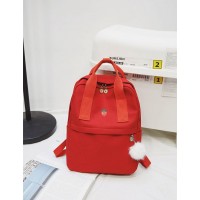 Studentský městský batoh PL122, červený [1]