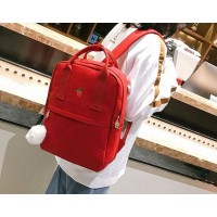 Studentský městský batoh PL122, červený [3]