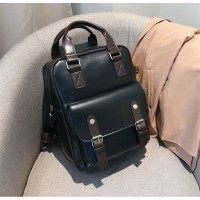 Dámský módní batoh pro studenty PL118, černý [2]
