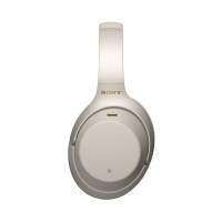 Bezdrátová náhlavní Bluetooth sluchátka Sony WH-1000XM3, stříbrná [1]