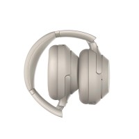 Bezdrátová náhlavní Bluetooth sluchátka Sony WH-1000XM3, stříbrná [3]