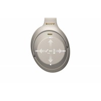 Bezdrátová náhlavní Bluetooth sluchátka Sony WH-1000XM3, stříbrná [6]